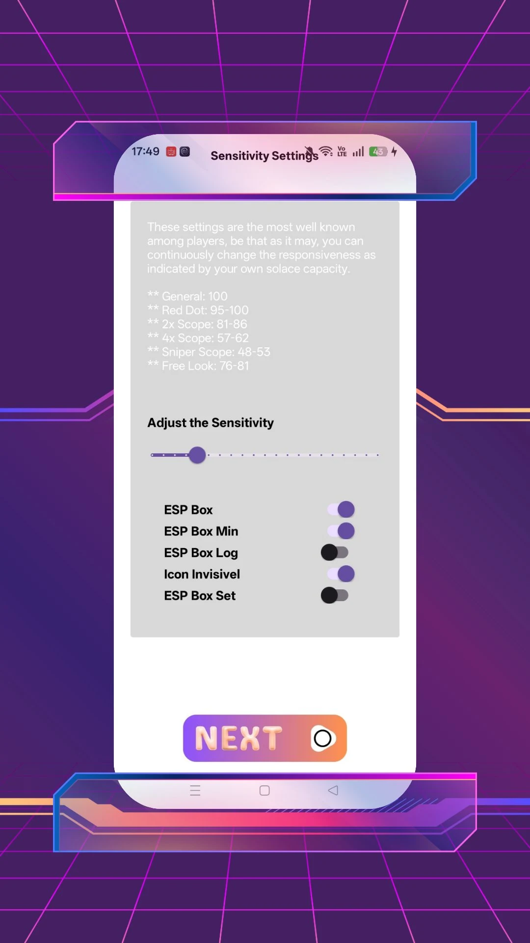 Only Red Settings : GFX screenshot